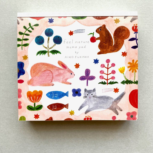 Cozyca Products x Aiko Fukawa Block Memo Pad - Feel Nature