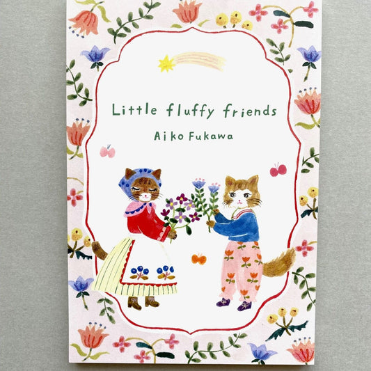 Cozyca Products x Aiko Fukawa Postcard Booklet – Little Fluffy Friends