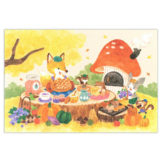 NB Co. x Nakauchi Waka Postcard - Forest Harvest Festival