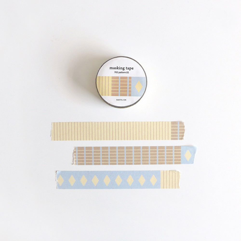 Suatelier Masking Tape - 702 Pattern 02