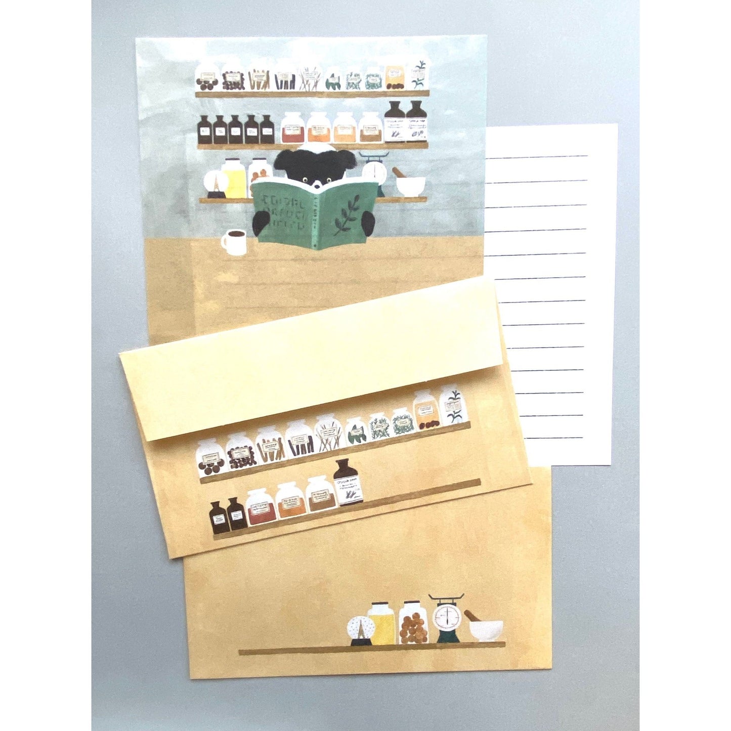 Cozyca Products x Mariko Fukuoka Letter Set - Indri's Pharmacy