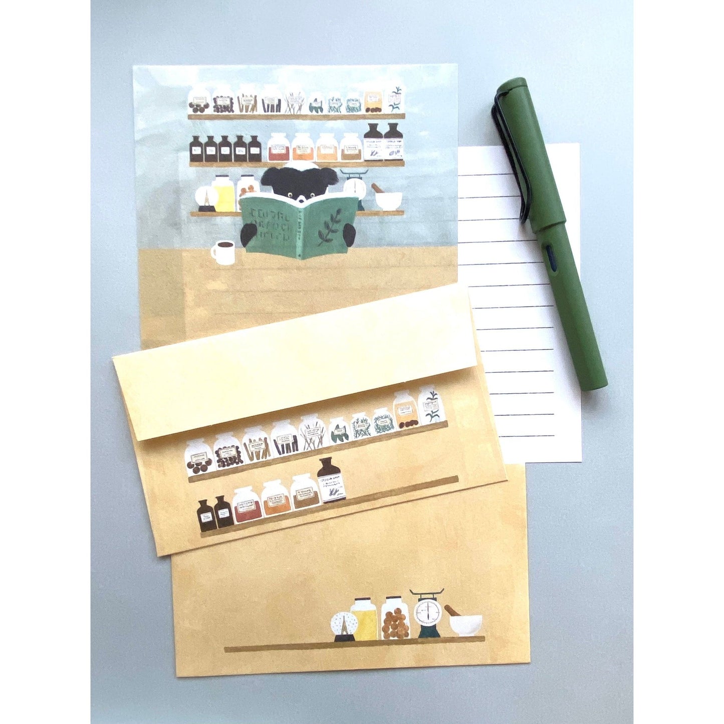 Cozyca Products x Mariko Fukuoka Letter Set - Indri's Pharmacy