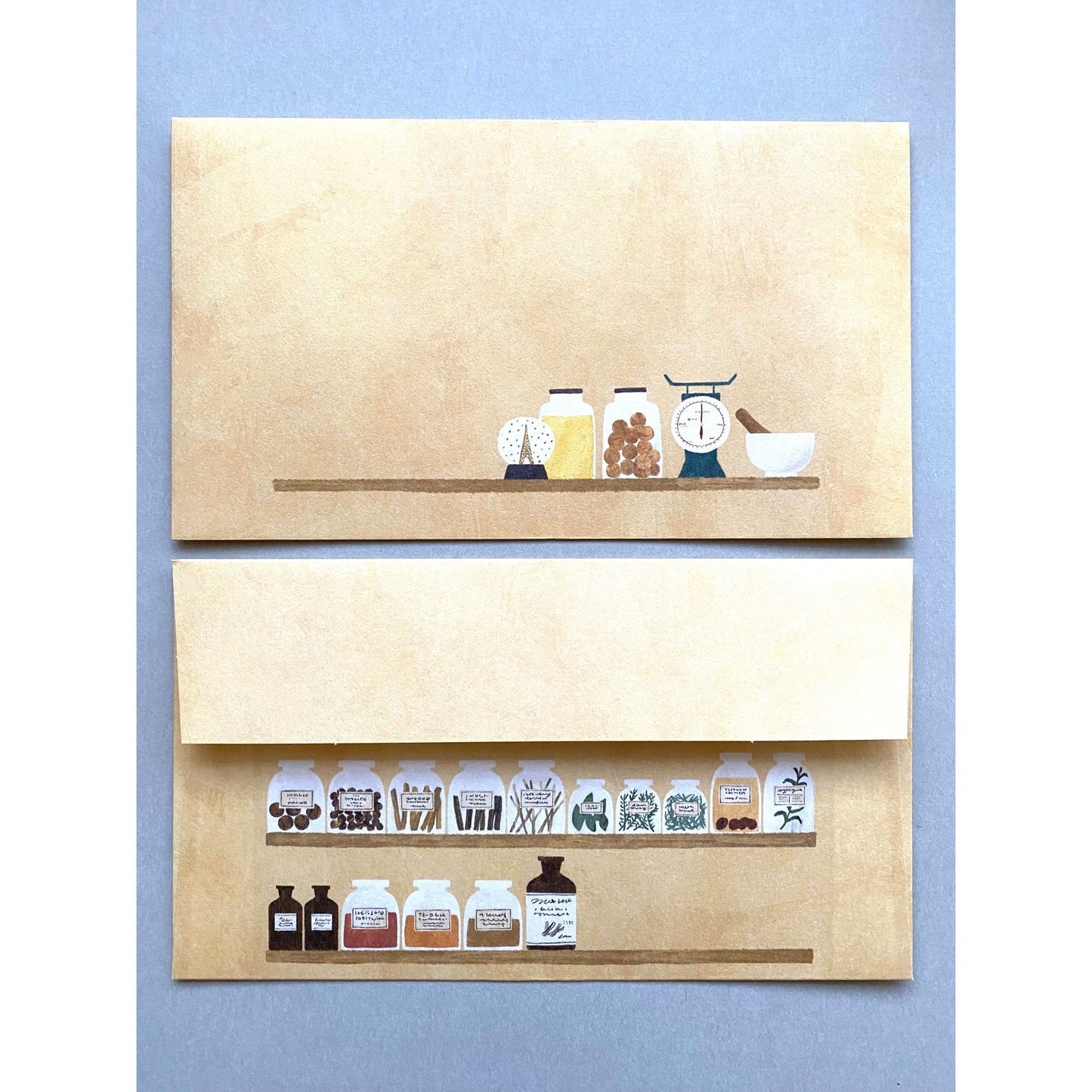 Cozyca Products x Mariko Fukuoka Letter Set - Indri's Pharmacy