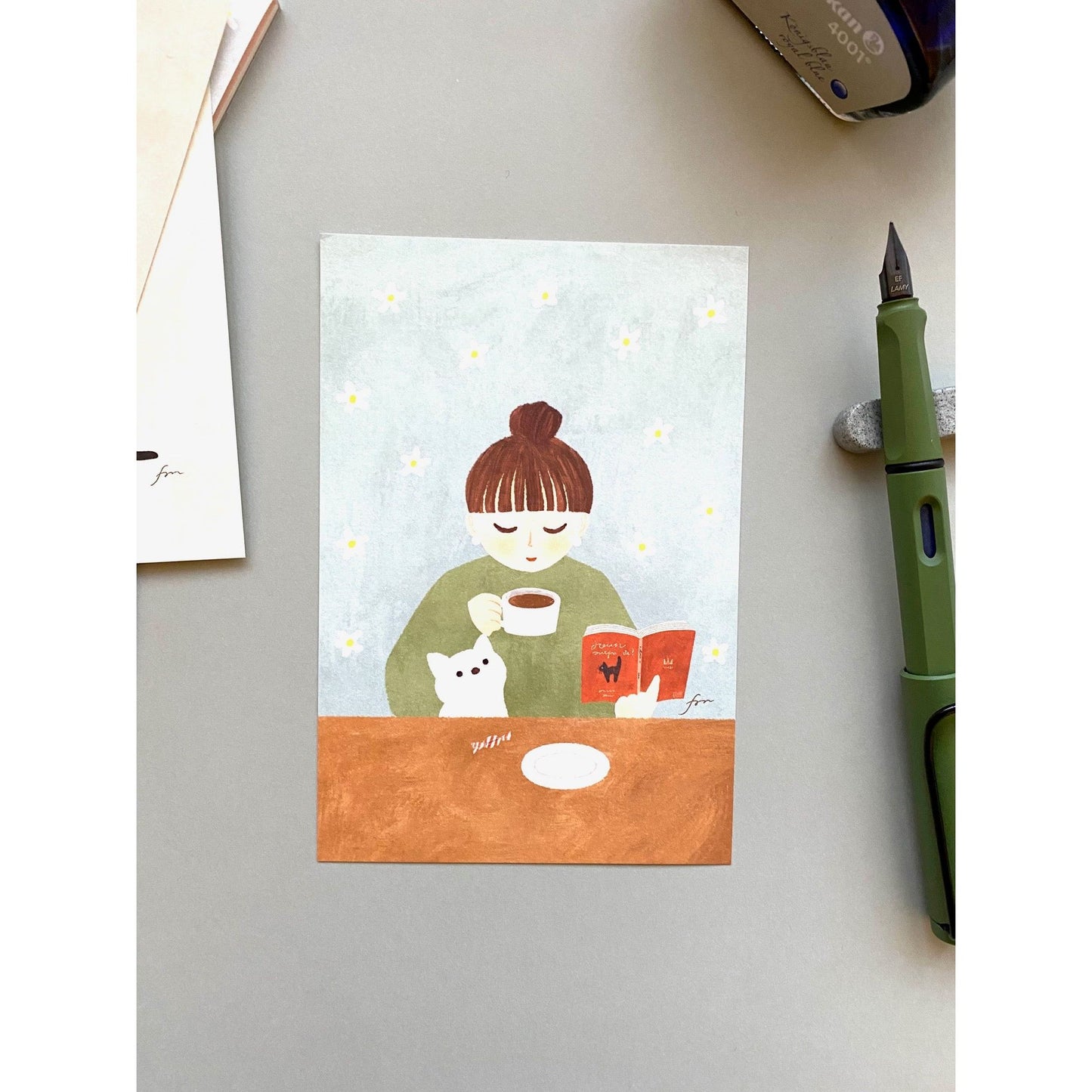 Cozyca Products x Mariko Fukuoka Postcard Booklet – Meow