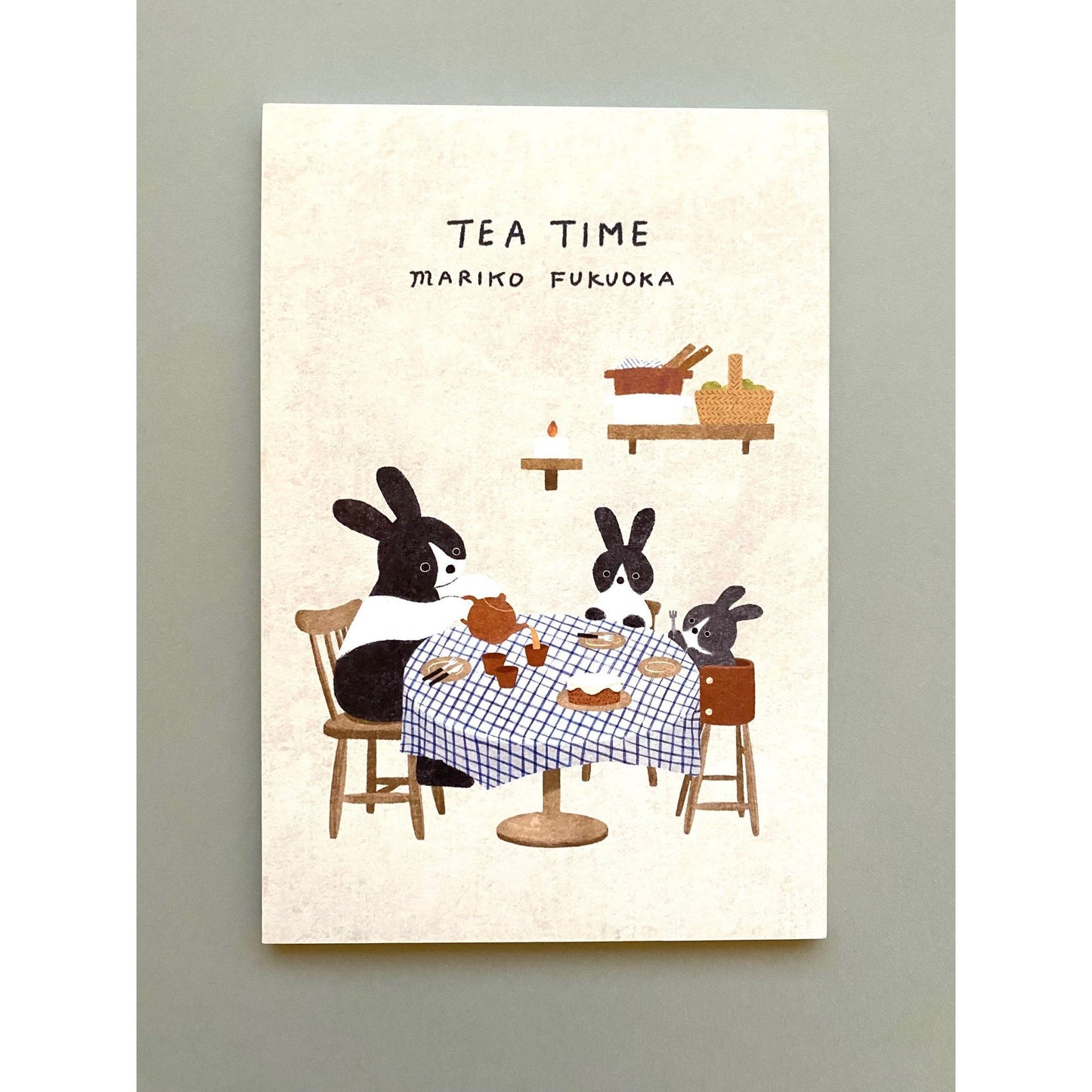 Cozyca Products x Mariko Fukuoka Postcard Booklet – Tea Time