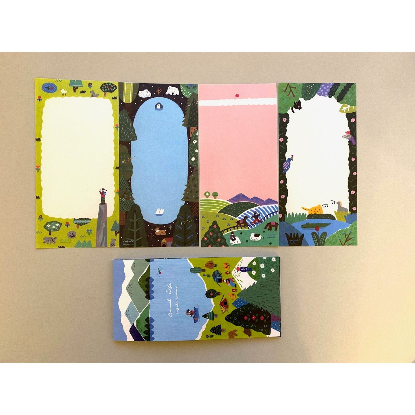 Cozyca Products x Narumi Suzuki Ippitsusen Memo Pad - Animal Life