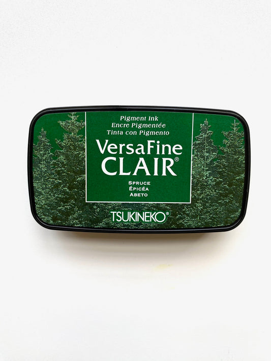 Tsukineko VersaFine Clair Stamp Ink Pad - Spruce