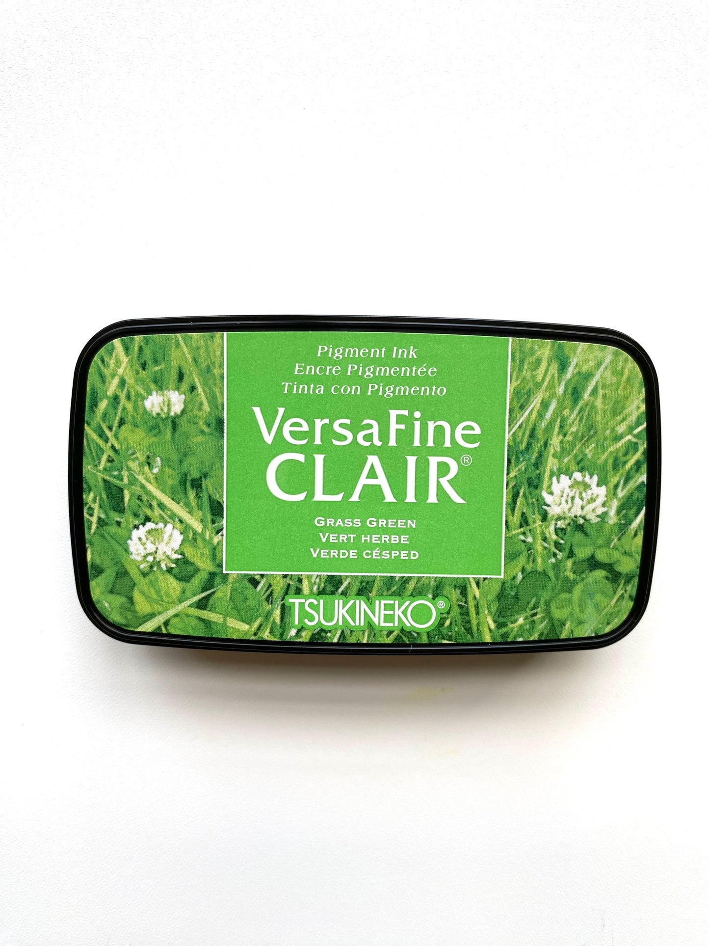 Tsukineko VersaFine Clair Stamp Ink Pad - Grass Green