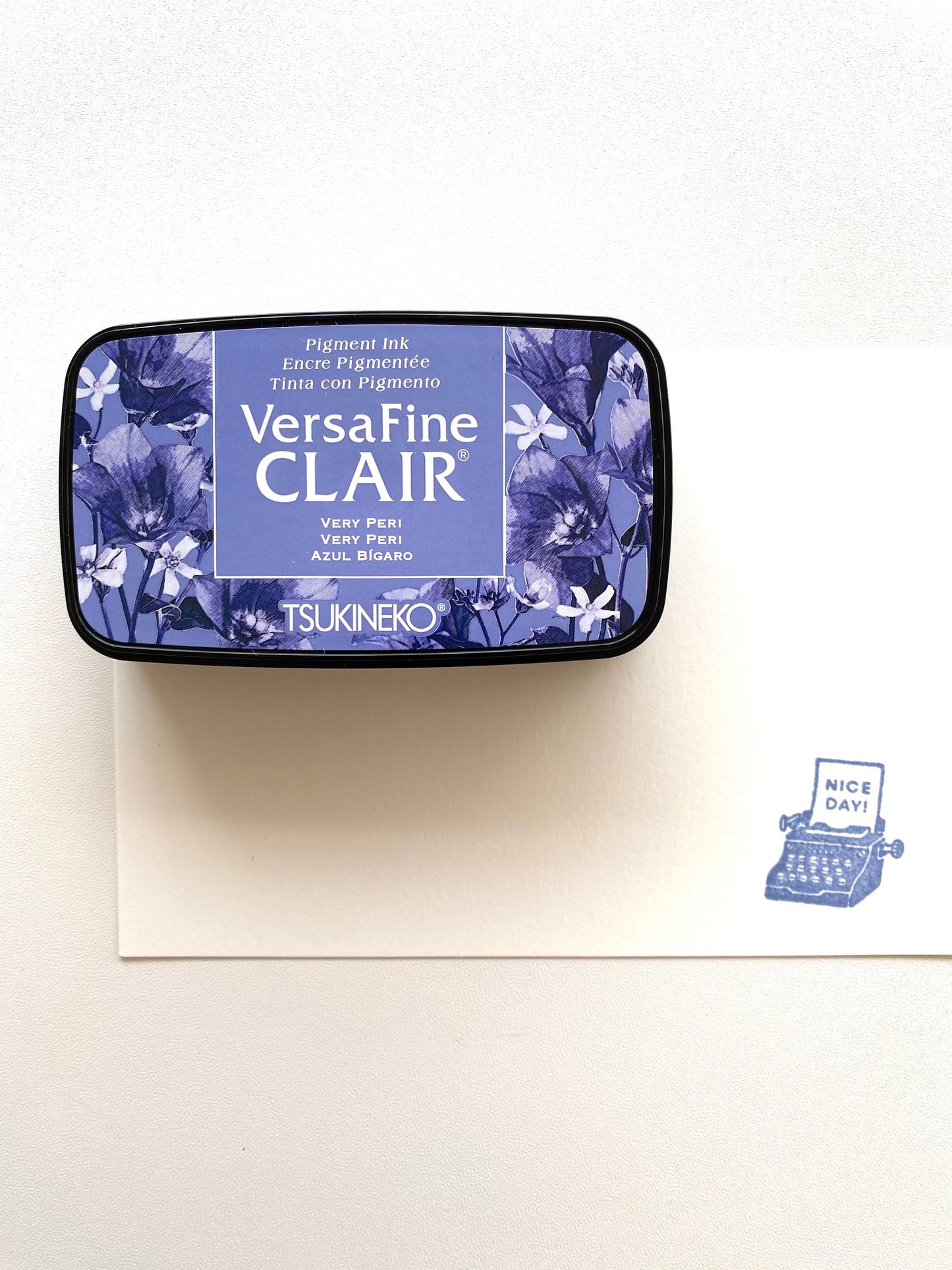 Tsukineko VersaFine Clair Stamp Ink Pad - Very Peri