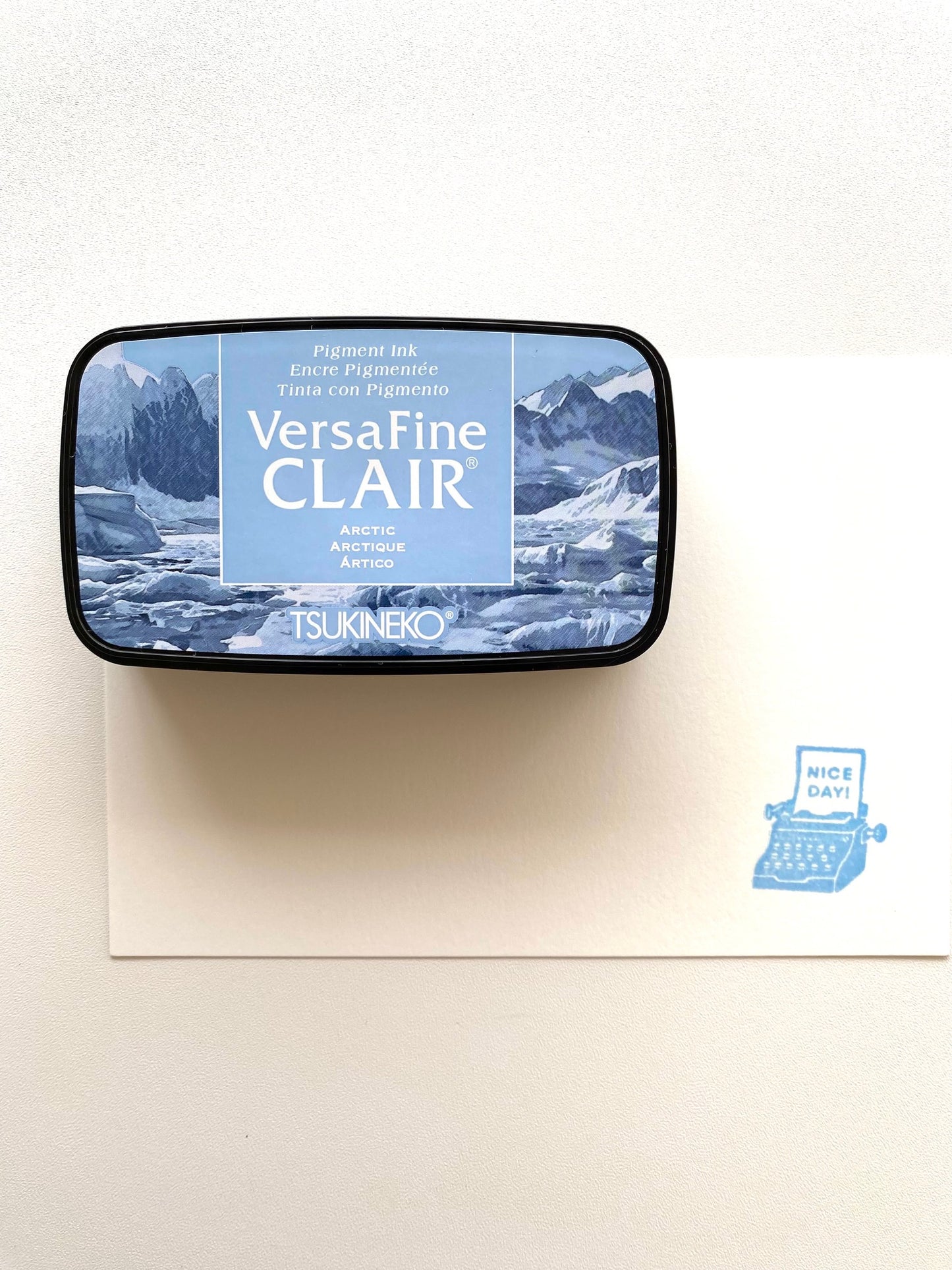 Tsukineko VersaFine Clair Stamp Ink Pad - Arctic