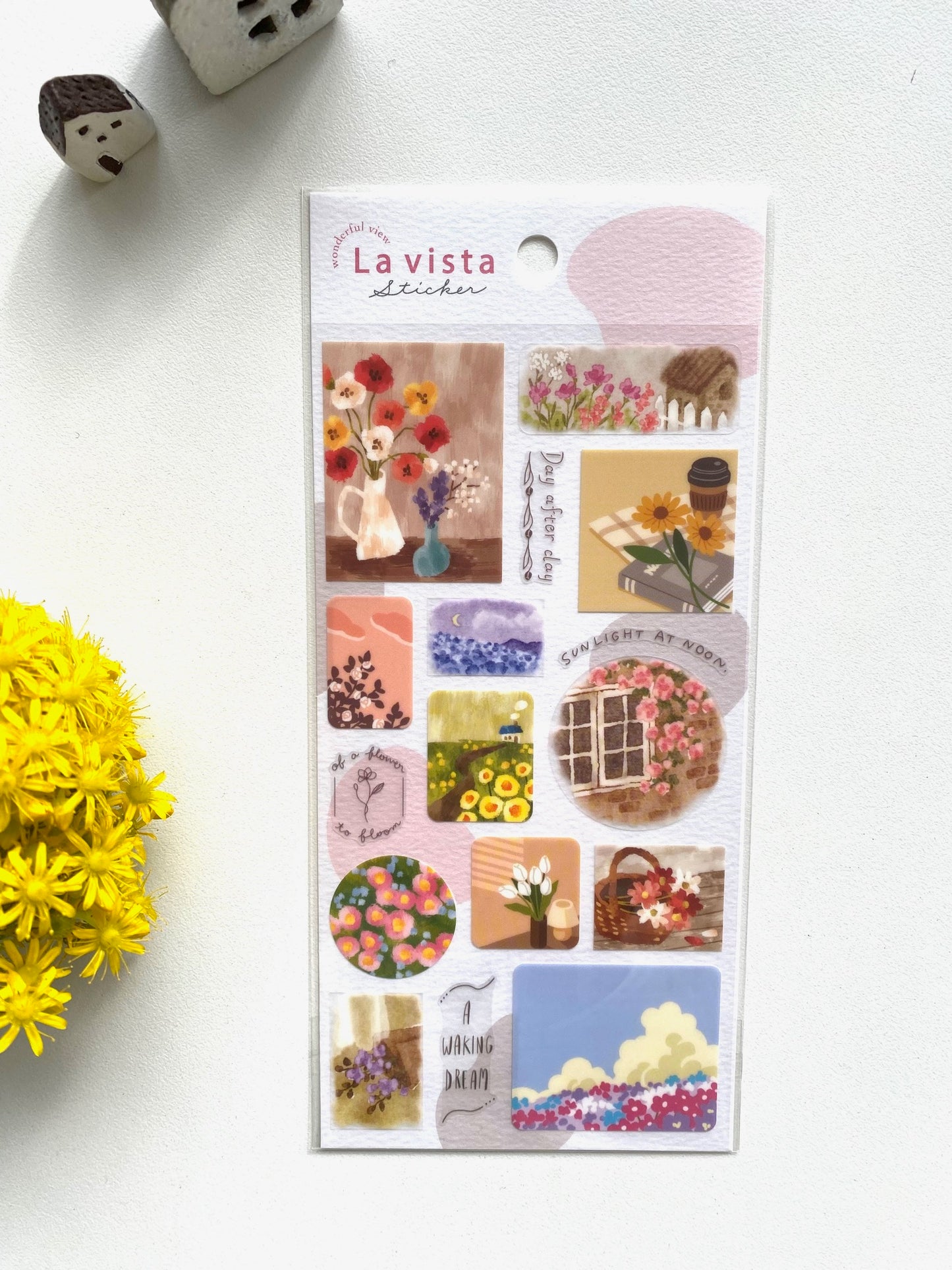 Mind Wave La Vista Sticker - Flower