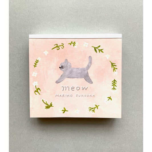 Cozyca Products x Mariko Fukuoka Block Memo Pad - Meow