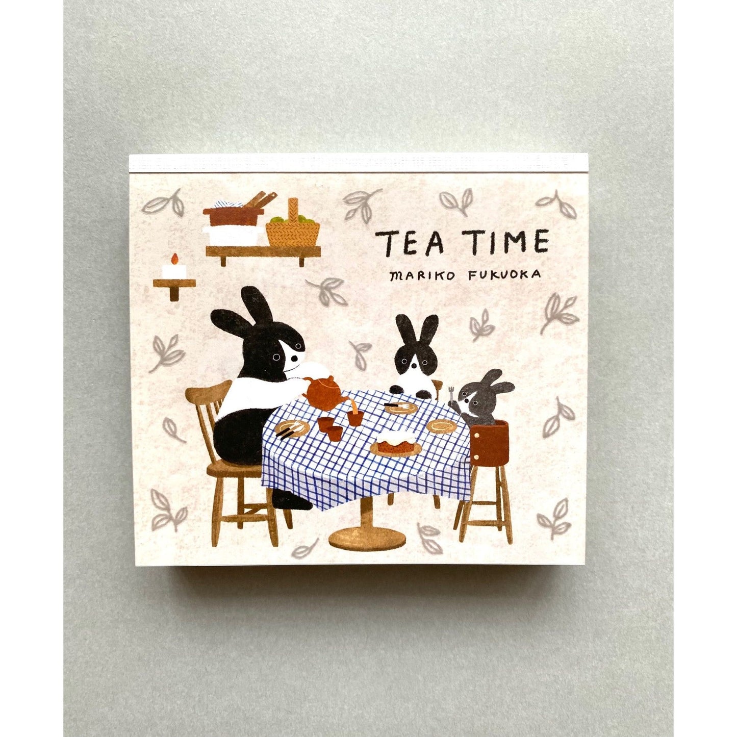 Cozyca Products x Mariko Fukuoka Block Memo Pad - Tea Time