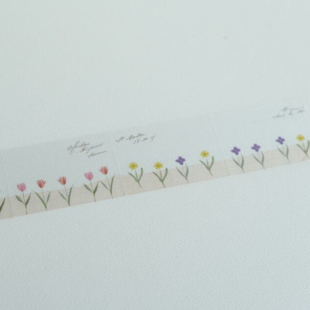 Yohaku Tracing Roll Sticky Notes – Garden