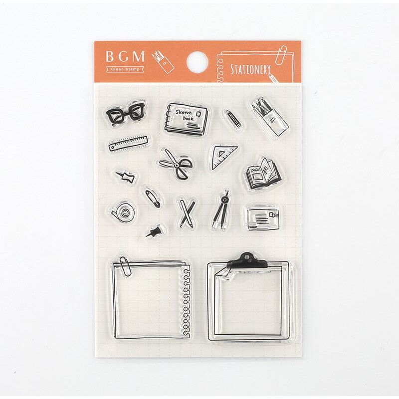 BGM Clear Stamp - Stationery