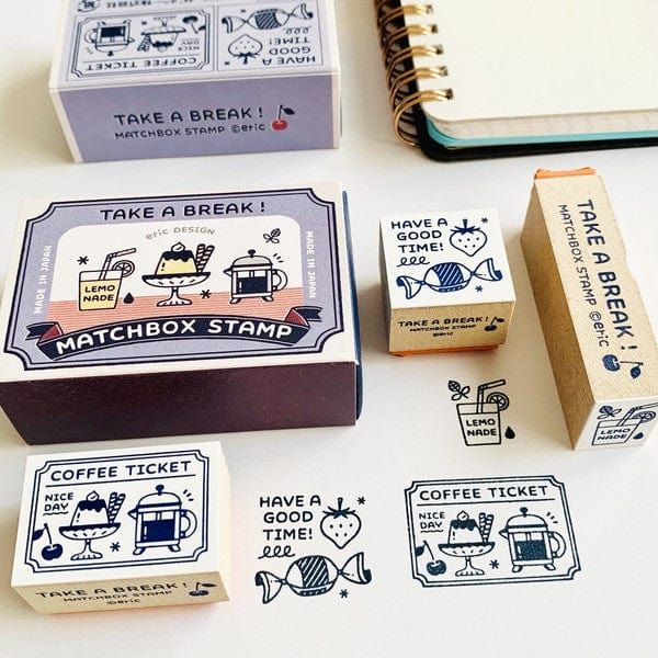 eric x SANBY Matchbox Stamp Set (3 Designs)