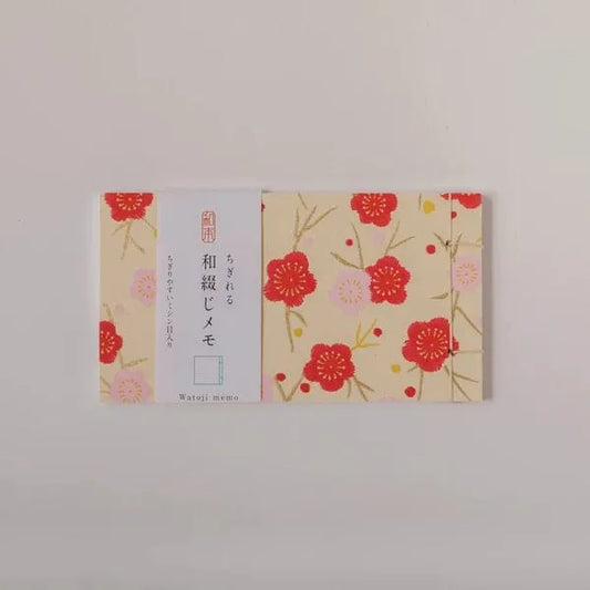 Japanese Hand-Bound Watoji Memo Pad – Yuzen #14