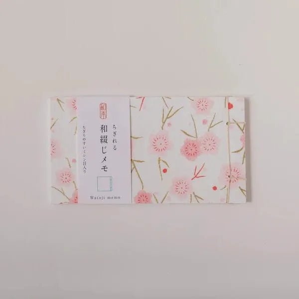 Japanese Hand-Bound Watoji Memo Pad – Yuzen #15