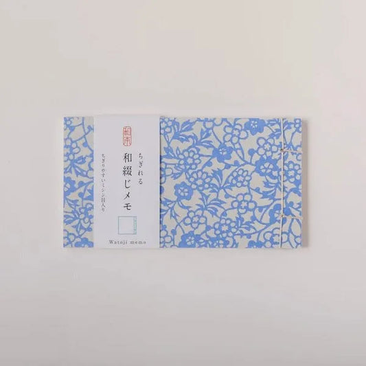 Japanese Hand-Bound Watoji Memo Pad – Yuzen #3