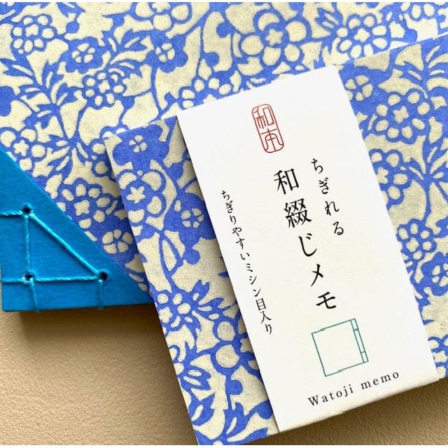 Japanese Hand-Bound Watoji Memo Pad – Yuzen #3