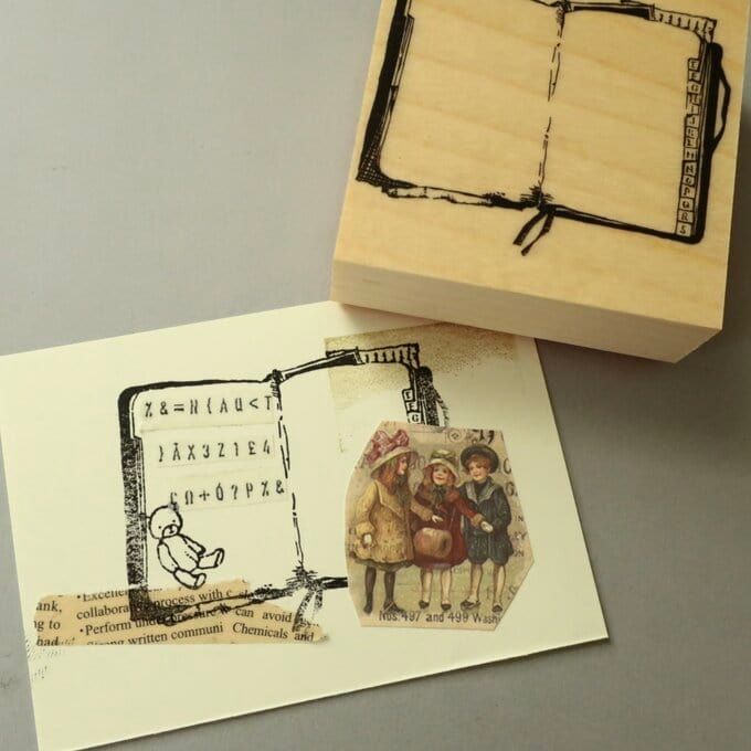 MA7stamp Rubber Stamp - Address Book