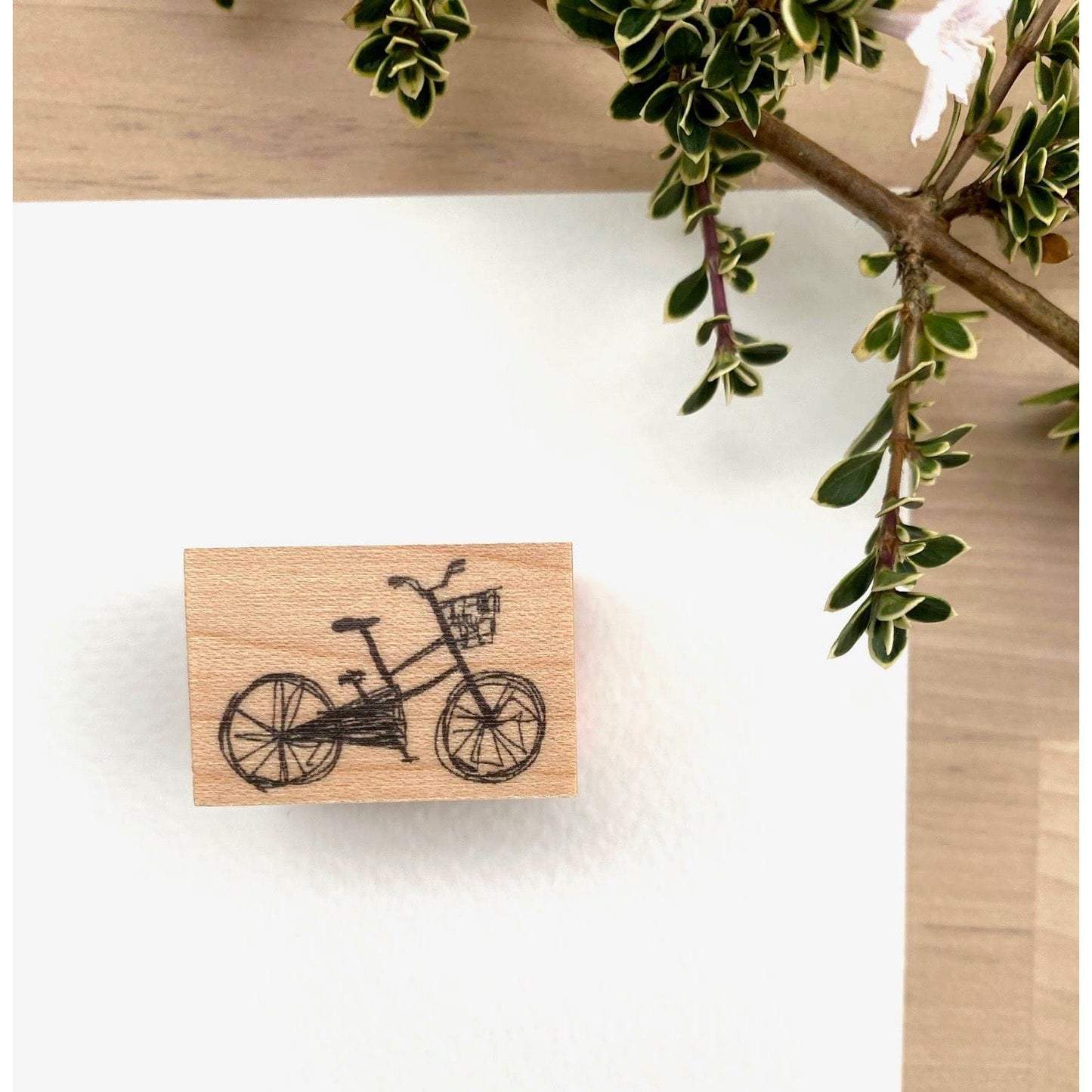 MA7stamp Rubber Stamp - Bicycle