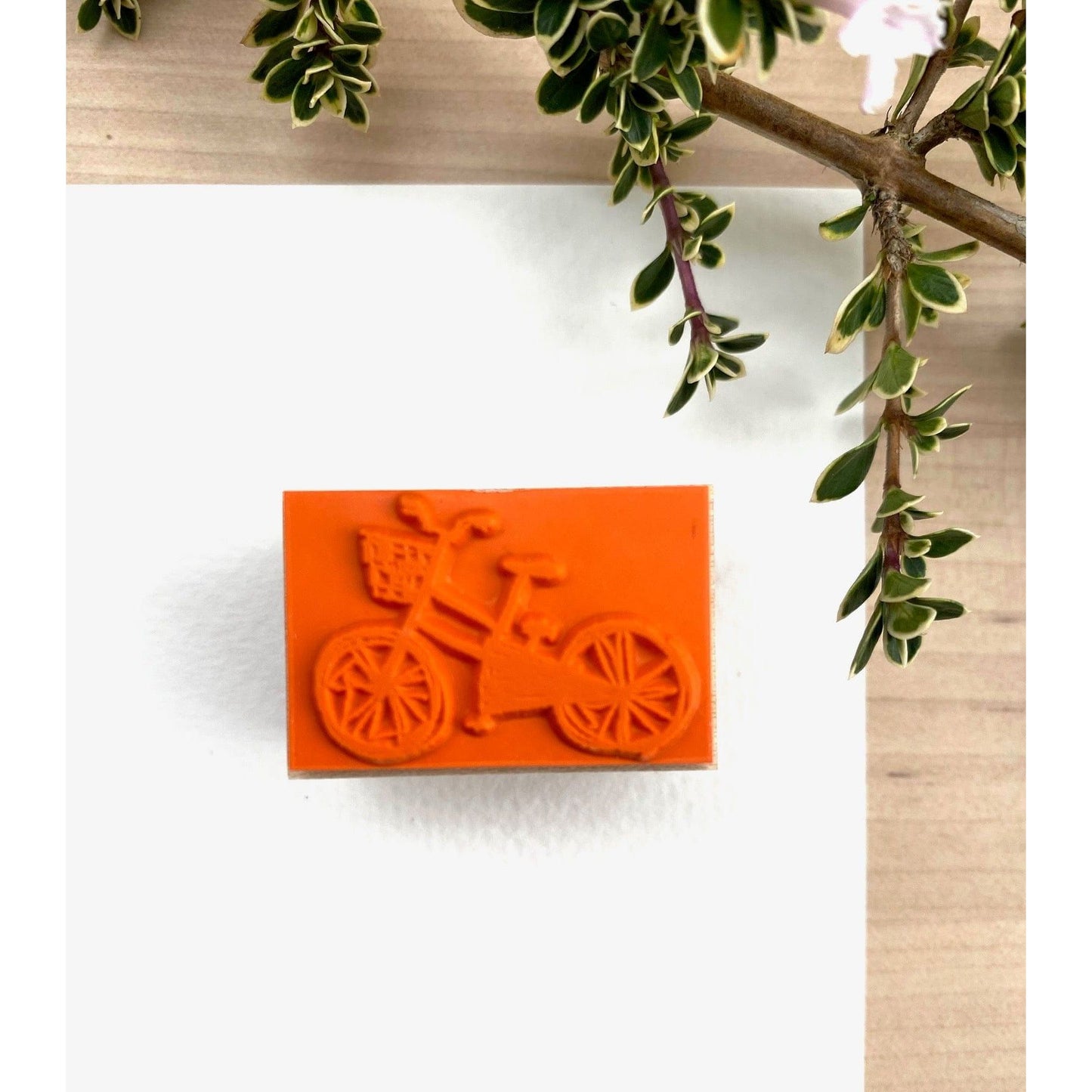 MA7stamp Rubber Stamp - Bicycle