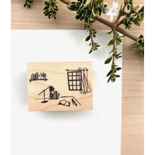 MA7stamp Rubber Stamp - Desk