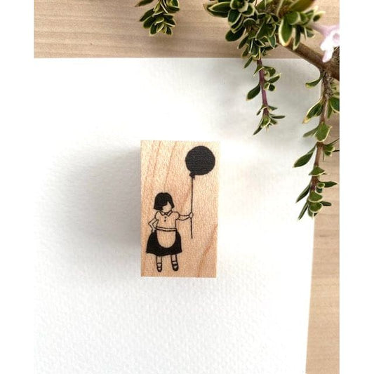 MA7stamp Rubber Stamp - Little Fumiko Ballon