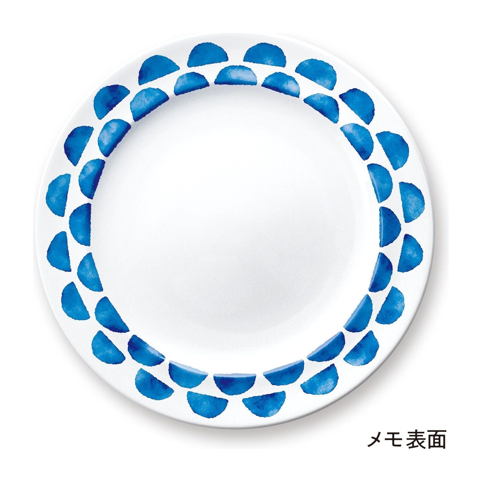 Marumemo Scandinavian Dish Collection Memo Pad - Scale