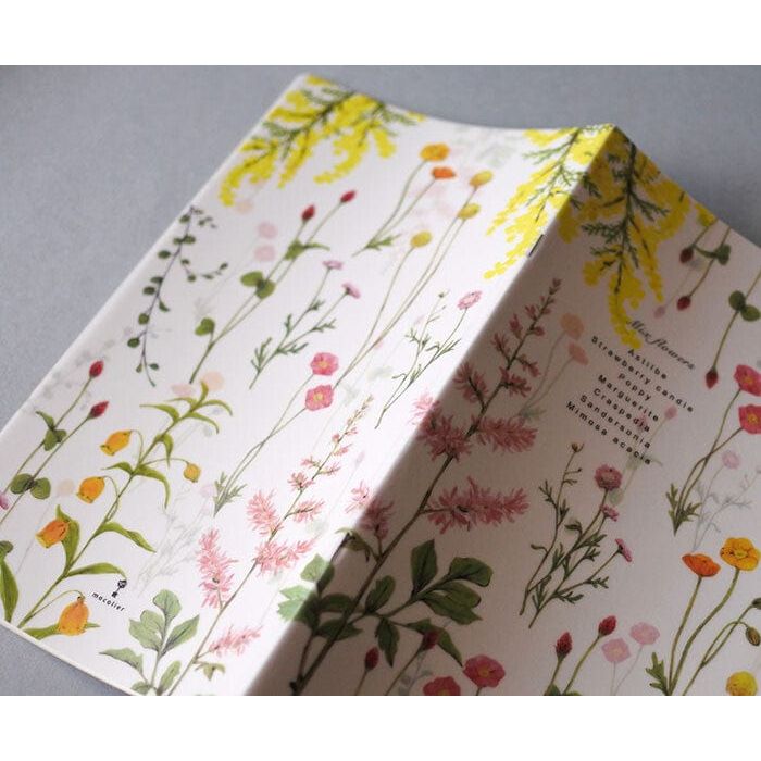 Mocolier Flowelltea Series Slim Notebook - Bright Flowers