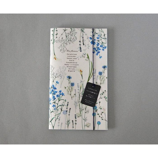 Mocolier Flowelltea Series Slim Notebook - Cool Flowers