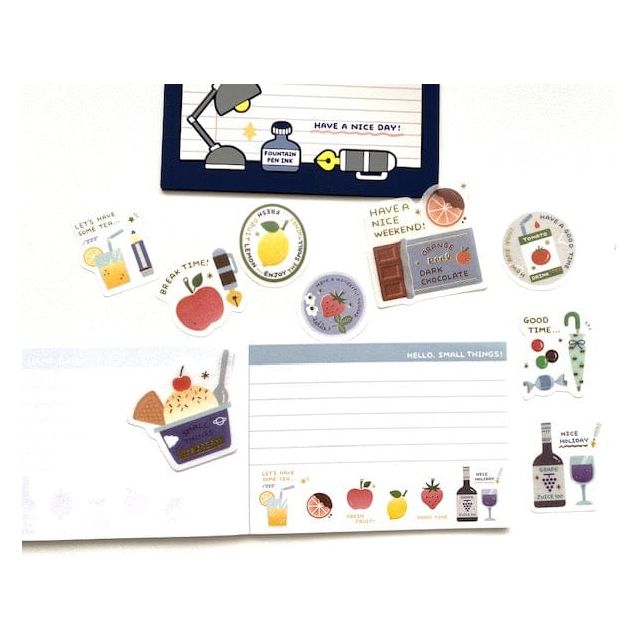 Papier Platz x Eric Small Things Agenda Sticker / Flake Sticker - Fruits