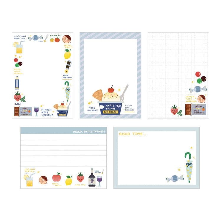 Papier Platz x Eric Small Things Otegaru Memo Pad – Fruits