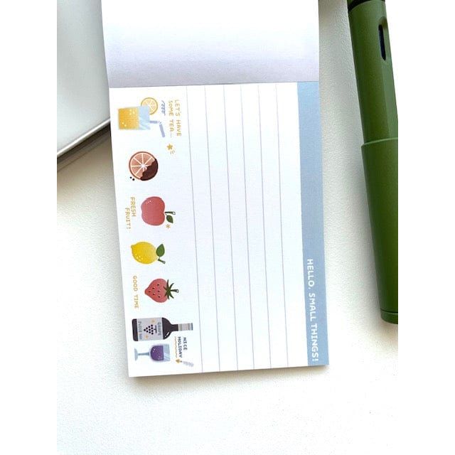 Papier Platz x Eric Small Things Otegaru Memo Pad – Fruits