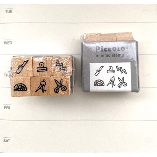 Plain Stationery - Piccolo Minimo Stamp Set