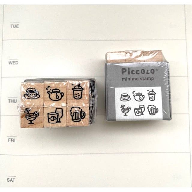 Plain Stationery - Piccolo Minimo Stamp Set