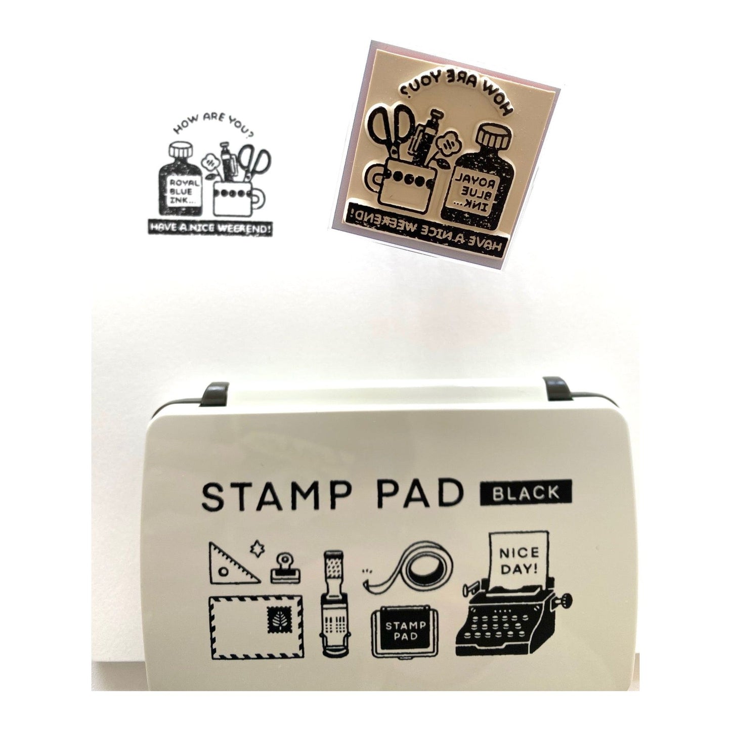 Sanby x Eric Small Things Stamp Pad Refill - Black Ink