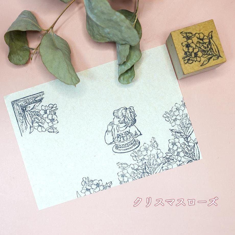 Sirusu Rubber Stamp – Christmas Rose