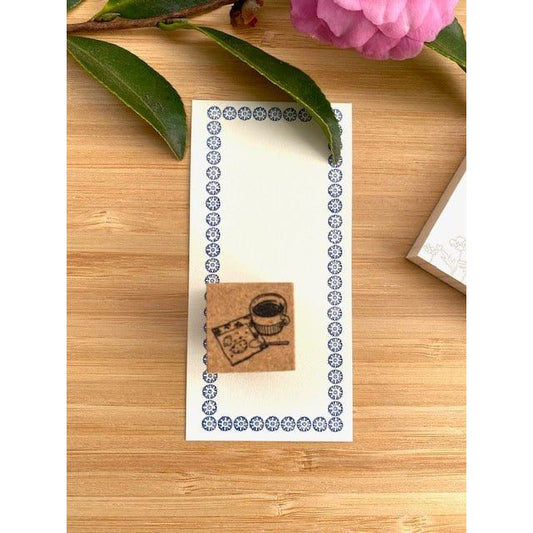 Sirusu Rubber Stamp – Coffee and Cookies