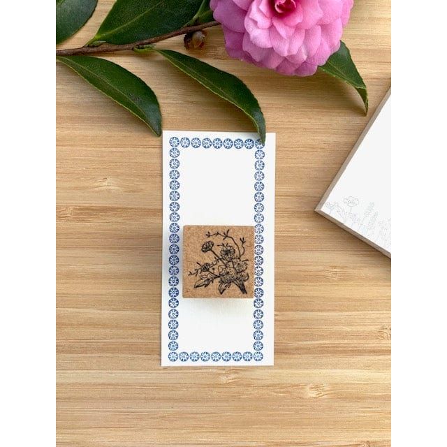 Sirusu Rubber Stamp – Western Chrysanthemum