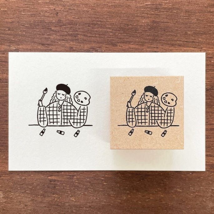 Stamp Marche Rubber Stamp - Art