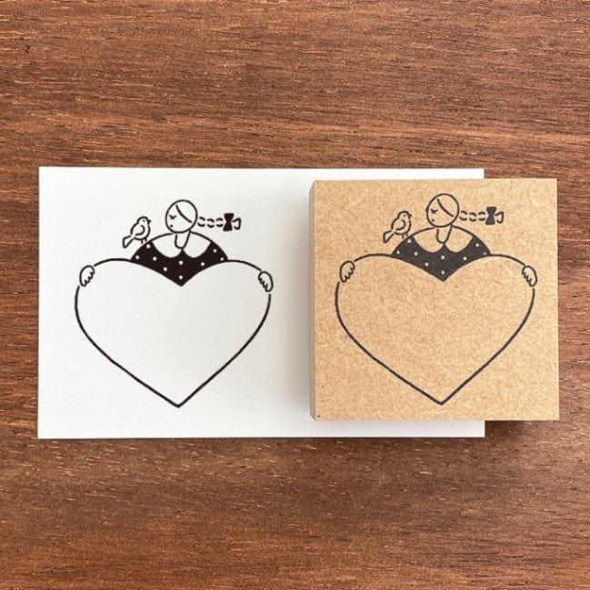 Stamp Marche Rubber Stamp - Heart