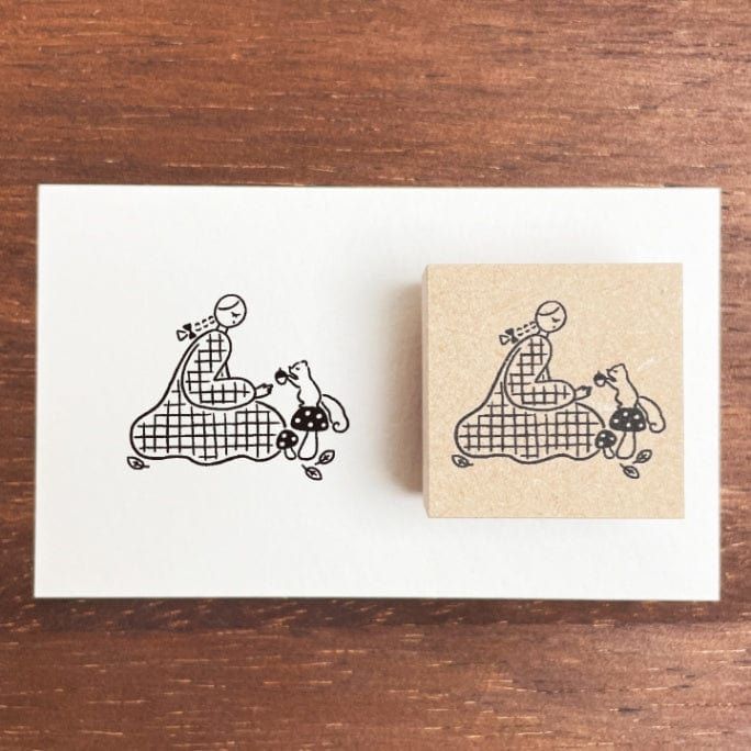 Stamp Marche Rubber Stamp - In The Forest