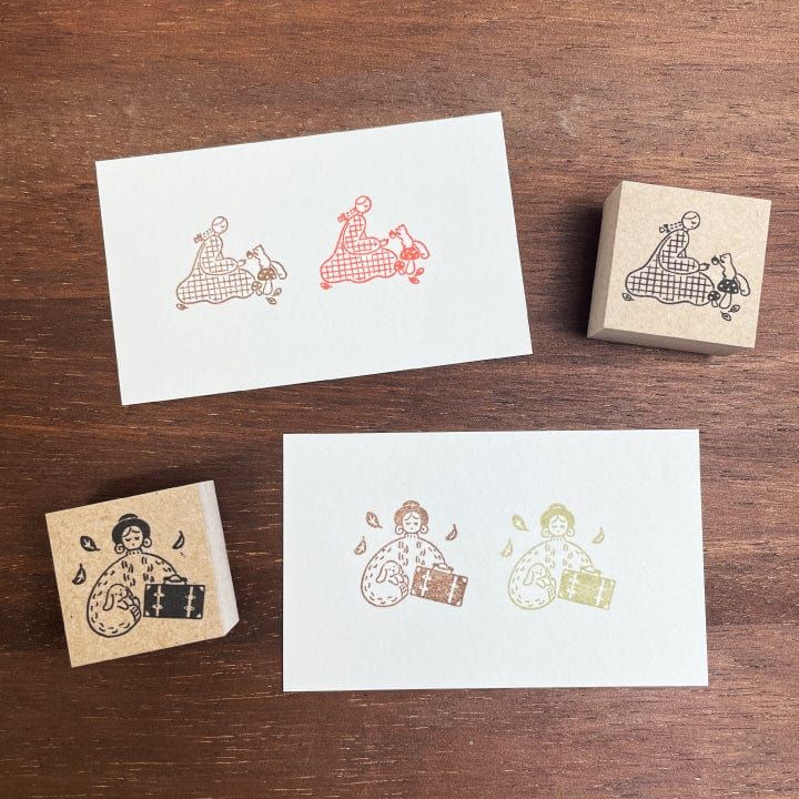 Stamp Marche Rubber Stamp - In The Forest