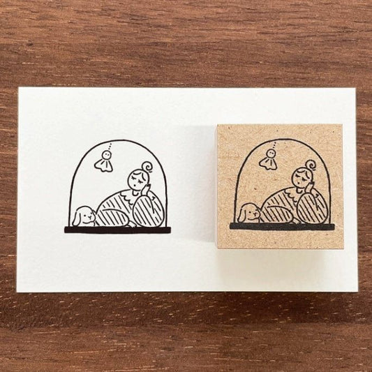 Stamp Marche Rubber Stamp - Terteru-bozu