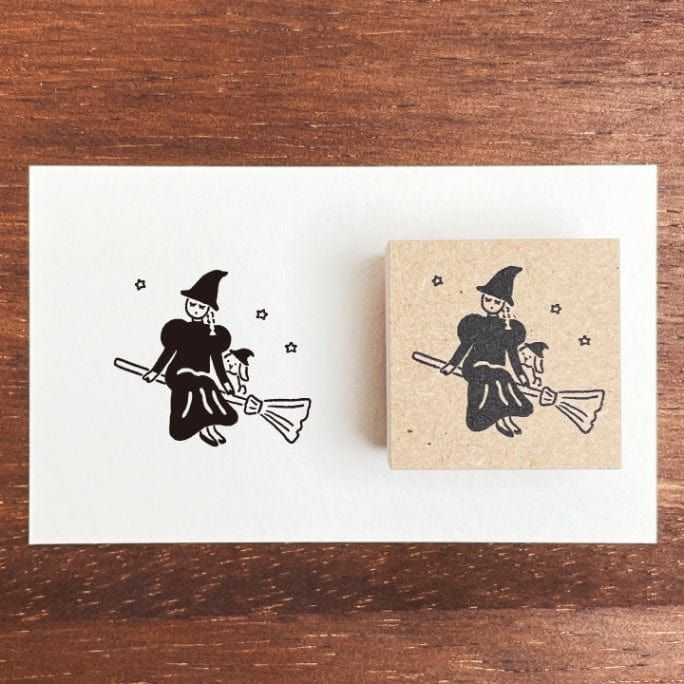 Stamp Marche Rubber Stamp - Witch