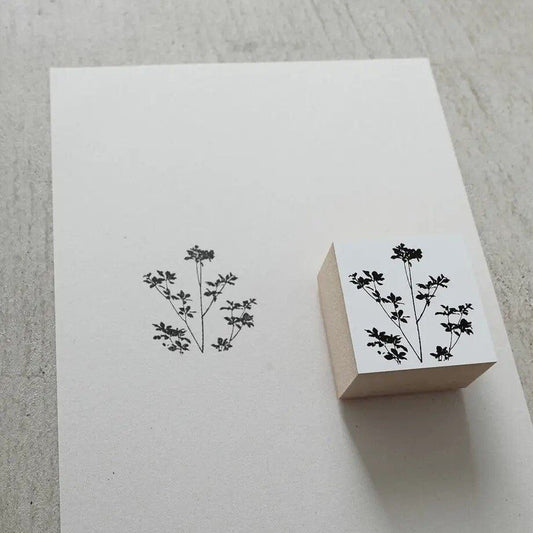 Yohaku Rubber Stamp S-012 - Dodan Azalea