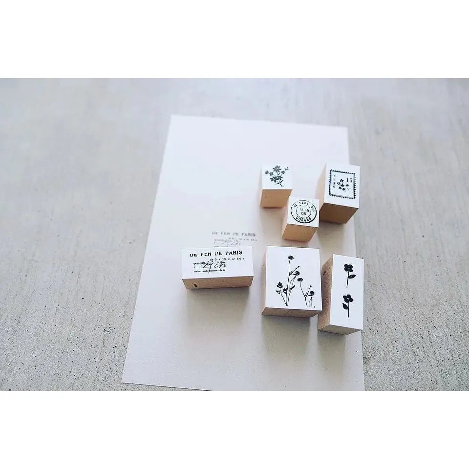 Yohaku Rubber Stamp S-045 - Bouquet