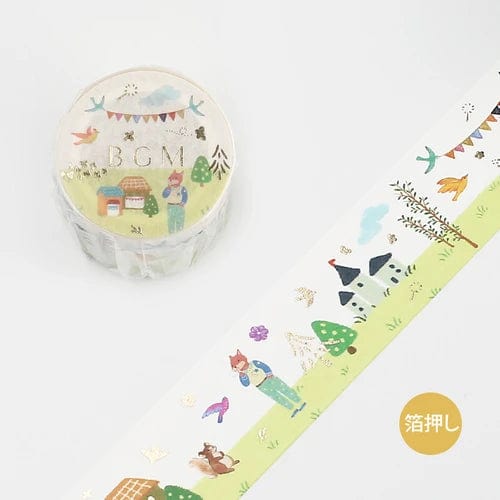 BGM Washi Tape - Forest Concert